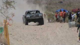 Robby Gordon at Full Throttle after Pits at Baja 500 2009 [upl. by Adym]