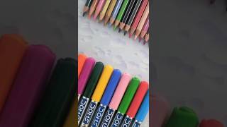 Which colour is best Pencil colour vs sketch colour shorts ytshorts viralvideo trending [upl. by Nodnar]