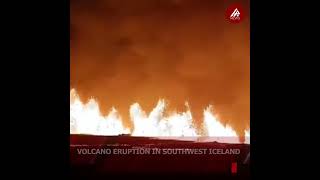 Icelands DEADLIEST Volcano Eruption Caught on Camera [upl. by Aniweta]