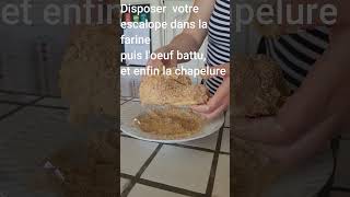 Recette des escalopes panées [upl. by Mariko127]