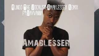 Mlindo The Vocalist Amablesser Remix ft Rayvanny [upl. by Mosira425]