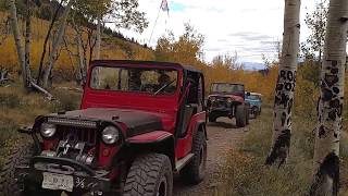 Aspen Ridge Colorado International Flat Fender Club Fall Color Tour 2017 [upl. by Dorry]