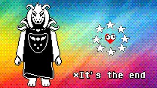 Fighting Asriel until I do a nohit  Attempt 1 [upl. by Sairahcaz]