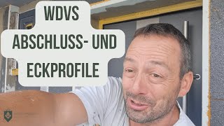 WDVS  Abschluss und Eckschutzprofile mit Gewebe einbauen [upl. by Alair]