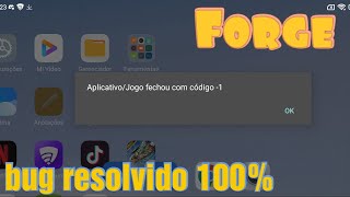 ApricativoJogo fechou Código 1 solução para isso pojavlauncher [upl. by Rennat]