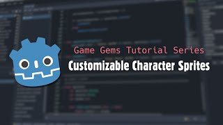 Godot 4 Tutorial  Customizable Sprites for RPGs [upl. by Aramad]