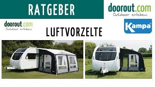 Kampa Luftvorzelte für Wohnwagen 2018 [upl. by Emmanuel803]