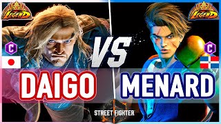 SF6 🔥 Daigo Ken vs MenaRD Luke 🔥 Street Fighter 6 [upl. by Tigdirb]