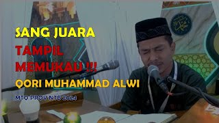 Tampil MEMUKAU QORI MUHAMMAD ALWI  JUARA 1 MTQ PROV NTB 2024 [upl. by Eceinwahs]