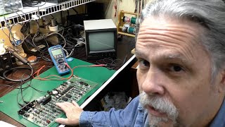 TRS80 Model I with a screwy screen Let’s fix it [upl. by Nagey]