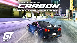 NFS CARBON  WINTER EDITION MOD 2023  Tutorial amp Video Settings [upl. by Auqcinahs]