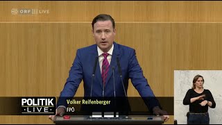 Volker Reifenberger  Überarbeitung der Österreichischen Sicherheitsstrategie  2742023 [upl. by Nalad]