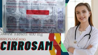 Cirrosam Tablet Uses in HindiAdemetionine enteric coated 400 mg tablet [upl. by Berkow]