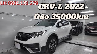 Honda Crv 2022 Bản L đi ít 35000km xeluot crv [upl. by Currie30]