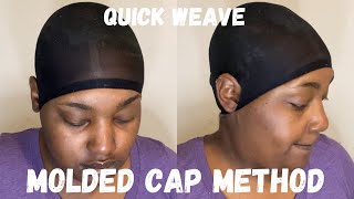 START TO FINISH  My BONDING GLUE Lace Closure QuickWeave Wig Install [upl. by Naashar]