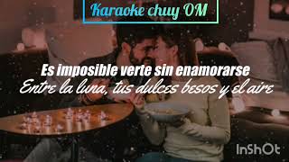 Karaoke Me sobran Motivos  Rienda Real Ft la Pocima norteña [upl. by Woodall]