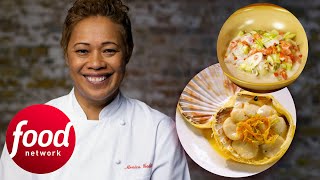 Masterchef Judge Monica Galetti Cooks A Mouthwatering Coquilles St Jacques  My Greatest Dishes [upl. by Neitsirhc]