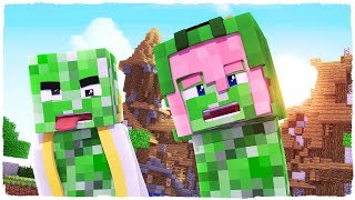 🤘 MINECRAFT  ¿CÓMO ES LA VIDA DE UN CREEPER [upl. by Elfont714]