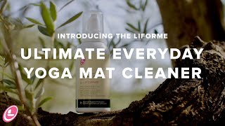 Liforme Ultimate Everyday Yoga Mat Cleaner video [upl. by Jammin664]