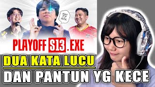 DUA KATA LUCU MPL ID S13  REACTION DRAZEN KANZEN [upl. by Ahsain]