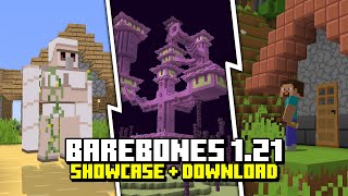 Bare Bones 1211211 Texture Pack Showcase  Download LINK [upl. by Guthrey794]