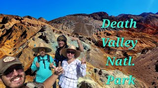 Into Death Valley National Park Great Views and Sand Dunes [upl. by Stav101]