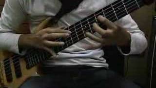 幻想即興曲6 String Bass Tapping  6弦ベース タッピング [upl. by Durkee606]