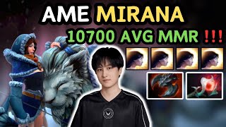 Solar Flare 100 Attack Speed  Damage MIRANA Carry 🔥 Insane By AME  Dota 2 [upl. by Elehcir368]