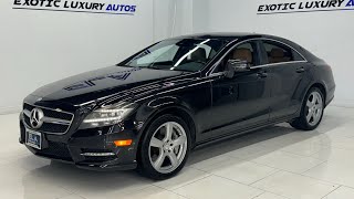 2014 MERCEDESBENZ CLS550 4MATIC Walk Around ExoticLuxuryAutos [upl. by Casi890]