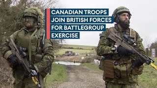 Canadians train in UK with British forces for FIRST TIME in over 30 years [upl. by Amarillis]