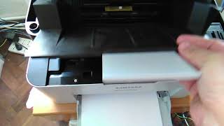 Samsung Xpress SLM2070  Replacing the Toner Cartridge [upl. by Frohne]