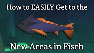 How to EASILY Get to Desolate Deep  Fisch [upl. by Dranel214]