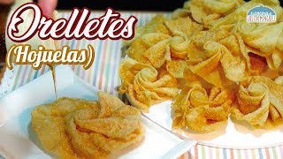 Hojuelas u Orelletes Receta tradicional Loli Domínguez Especial Semana Santa Recetas [upl. by Sadnalor557]