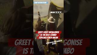 Drunk greet greet antagonising Micah  no reason needed rdr2 arthurmorgan reddeadredemption ps5 [upl. by Lambard]