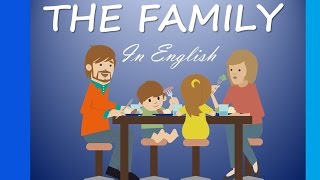 Miembros de la Familia en Inglés  the Family [upl. by Ecad]