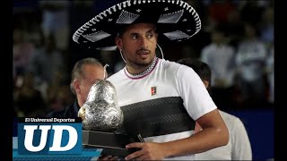 Nick Kyrgios se corona en el Abierto de Acapulco [upl. by Quigley]