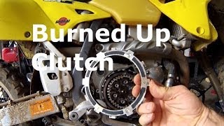 Rekluse Burned Up Clutch [upl. by Nailluj275]