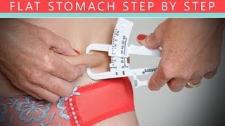 How to Get a Flat Stomach  ULTIMATE STEP BY STEP GUIDE [upl. by Erdeid]