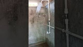 Bathroom Pipeline Fitting Video Mondaltech pipefitting ytshorts electrical electricalpiping [upl. by Gennaro]