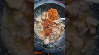 Spicy Andhra chicken fry recipe  Easy recipe shorts trending [upl. by Enilecram208]