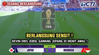 🔴LIVE  JAM TAYANG BERUBAH  INDONESIA VS JEPANG MATCH KE 5 GRUP C KUALIFIKASI PIALA DUNIA 2026 Ilu [upl. by Peugia]