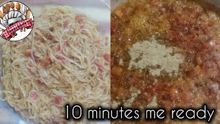 Spicy noodles recipe how to make noodles recipe noodles recipe with aiman ka kitchen [upl. by Bocoj]