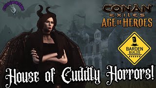 House of Cuddly Horrors  Decorating  Collab With Barden Builds  DrB048   Conan Exiles [upl. by Artcele]