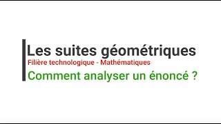 Suites géométriques  Exprimer Un en fonction de n avec un énoncé [upl. by Adlihtam473]