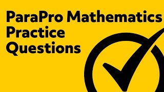 Free ParaPro Math Practice Test [upl. by Nanete]