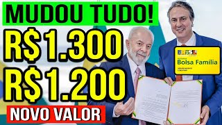 💥Bolsa Família Saiu 3 Notícia maravilhosa🙏 Valor de R1300 e R1200 Será Liberado🙌 [upl. by Ayetal772]