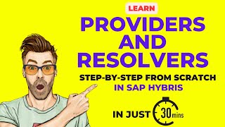 Providers and Resolvers in SAP Hybris  Hybris Tutorials Tutorial  hybris tutorial for beginners [upl. by Iru]