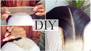 DIY COMMENT FAIRE UNE CLOSURE VÉRITABLE TECHNIQUE amp ASTUCES CONSEILS [upl. by Nylsirk4]