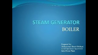 Steam Generator Boiler Part 1 B steamgenerator boiler [upl. by Anamuj]