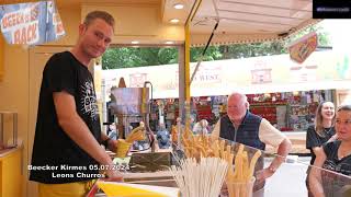 Beecker Kirmes 05072024 Leons Churros [upl. by Wolk947]